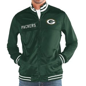 NFL Big Shot Track Jacket: Green Bay Packers